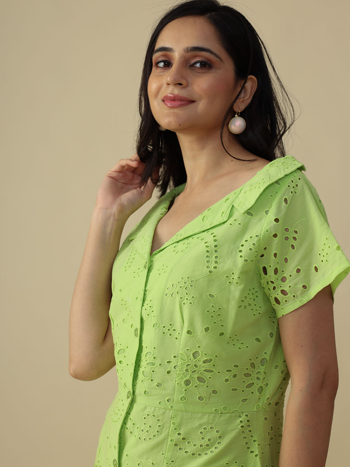 Lush Green Dress - CHIKARI