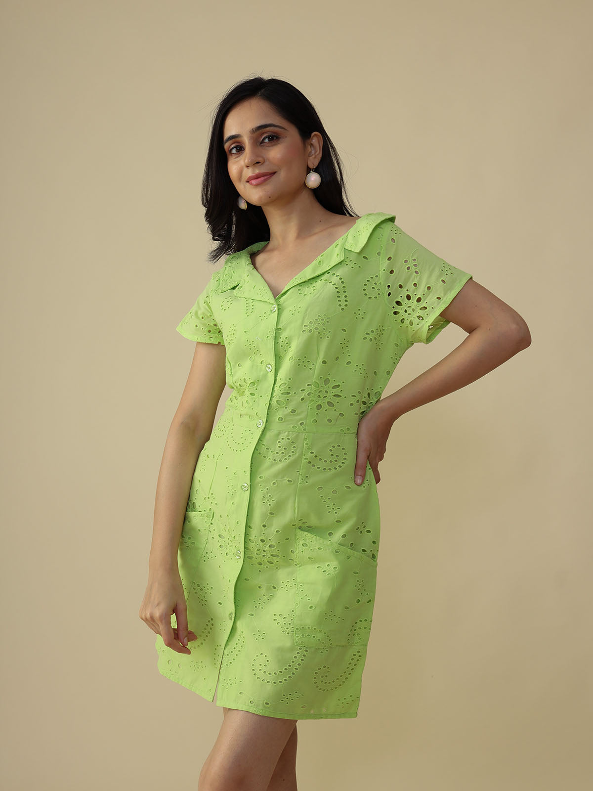 Lush Green Dress - CHIKARI