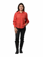Load image into Gallery viewer, Lace Shirt With Peter Pan Collar - CHIKARI
